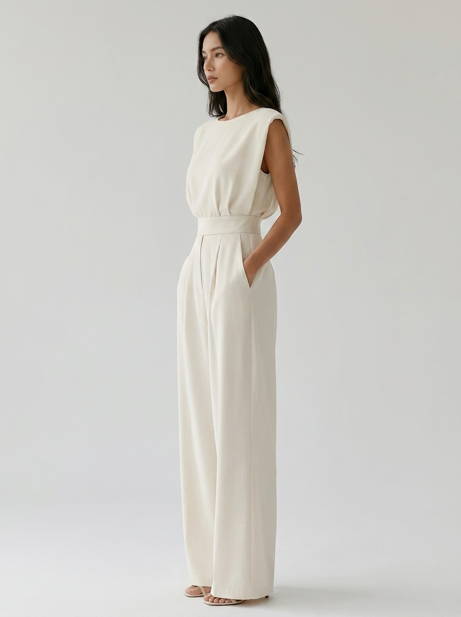 Ensemble Pantalon Fluide Élégant