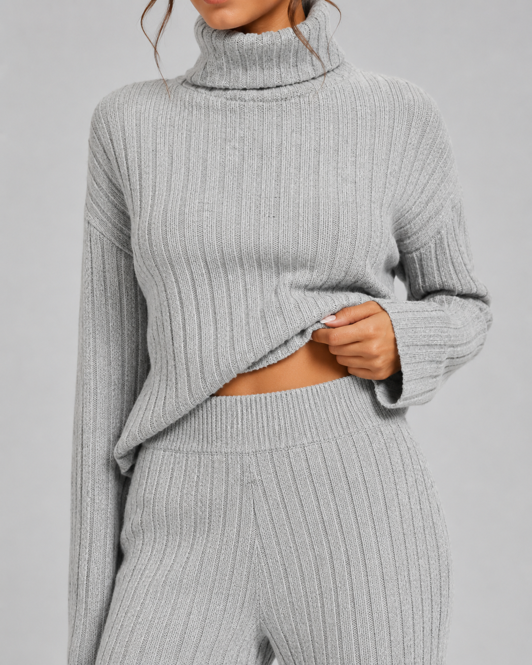 Ensemble Pantalon Large Élégant