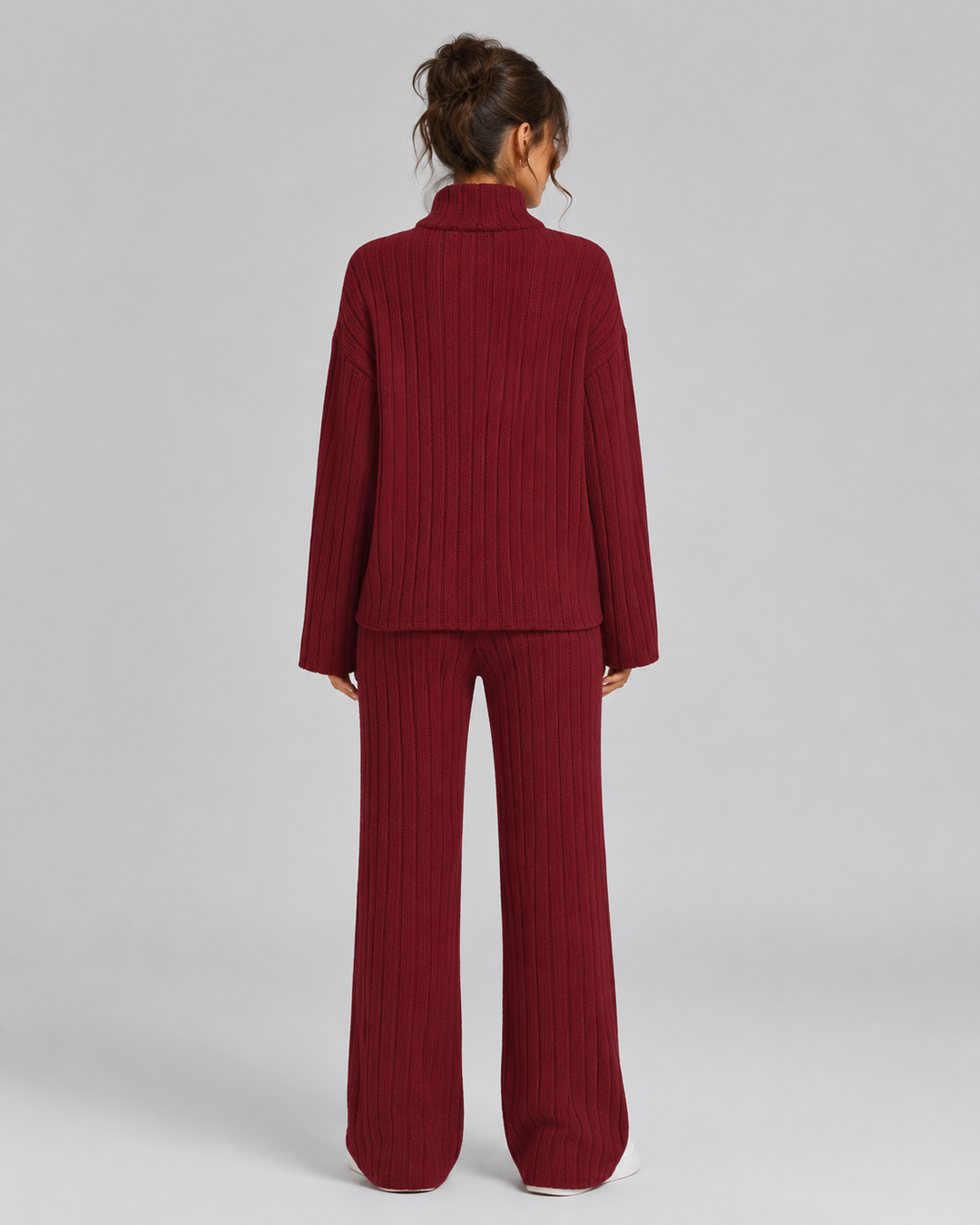 Ensemble Pantalon Large Élégant
