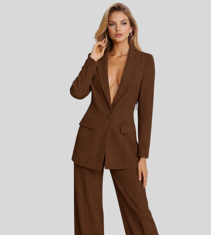 Ensemble Tailleur Pantalon Large