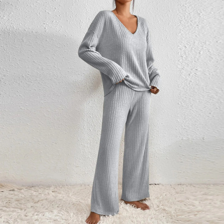 Ensemble Coordonné Confortable – Gris