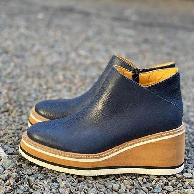 Chaussures Compensées Slip-On | Style Décontracté et Élégant