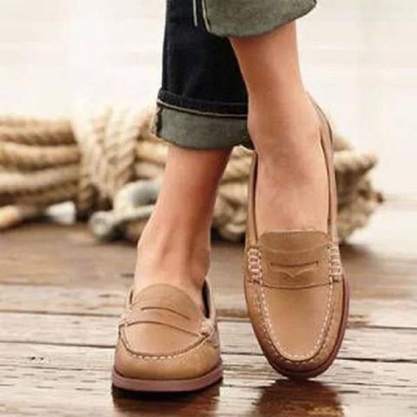 Erad | Mocassins Classiques avec Semelle Souple pour Hommes