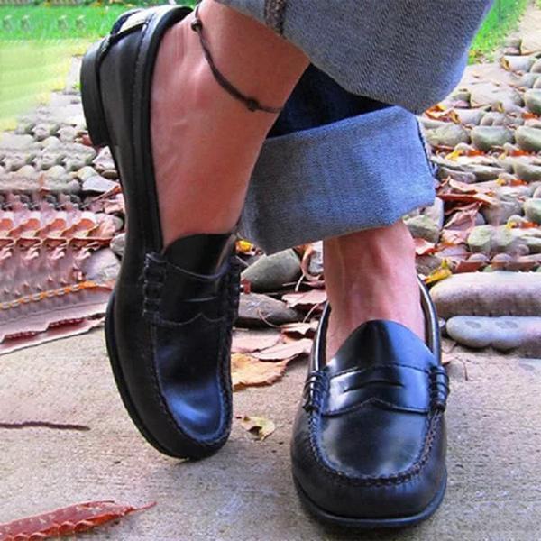 Erad | Mocassins Classiques avec Semelle Souple pour Hommes