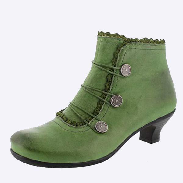 Bottines à Talons Vintage | Élégantes et Confortables | Look Rétro-Chic