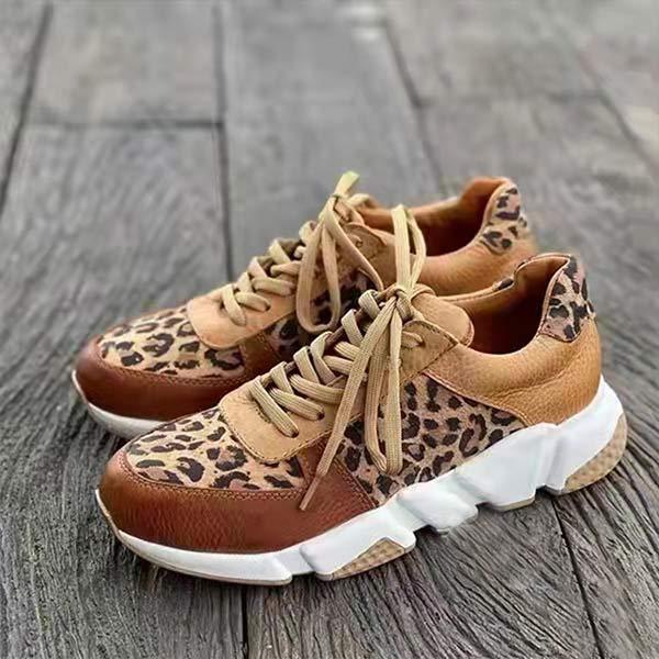 Baskets Imprimé Léopard | Tendance et Confort | Look Sauvage