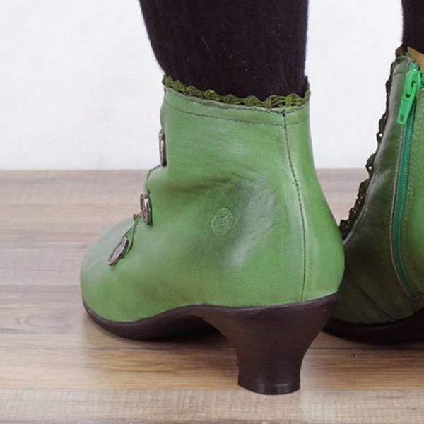 Bottines à Talons Vintage | Élégantes et Confortables | Look Rétro-Chic