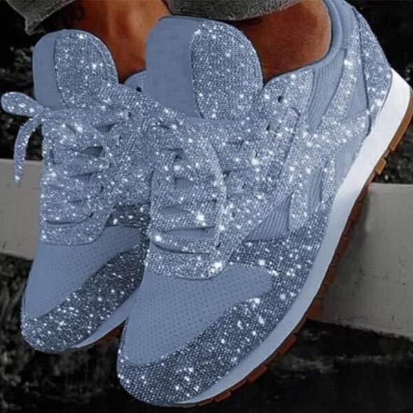 Baskets à Paillettes | Brillantes et Confortables | Look Audacieux