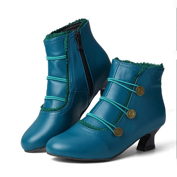 Bottines à Talons Vintage | Élégantes et Confortables | Look Rétro-Chic
