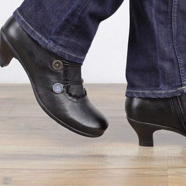 Bottines à Talons Vintage | Élégantes et Confortables | Look Rétro-Chic