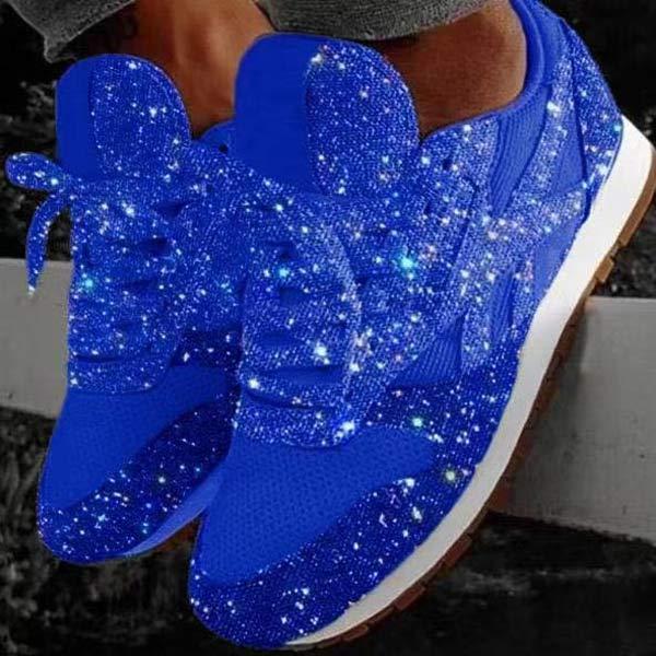 Baskets à Paillettes | Brillantes et Confortables | Look Audacieux