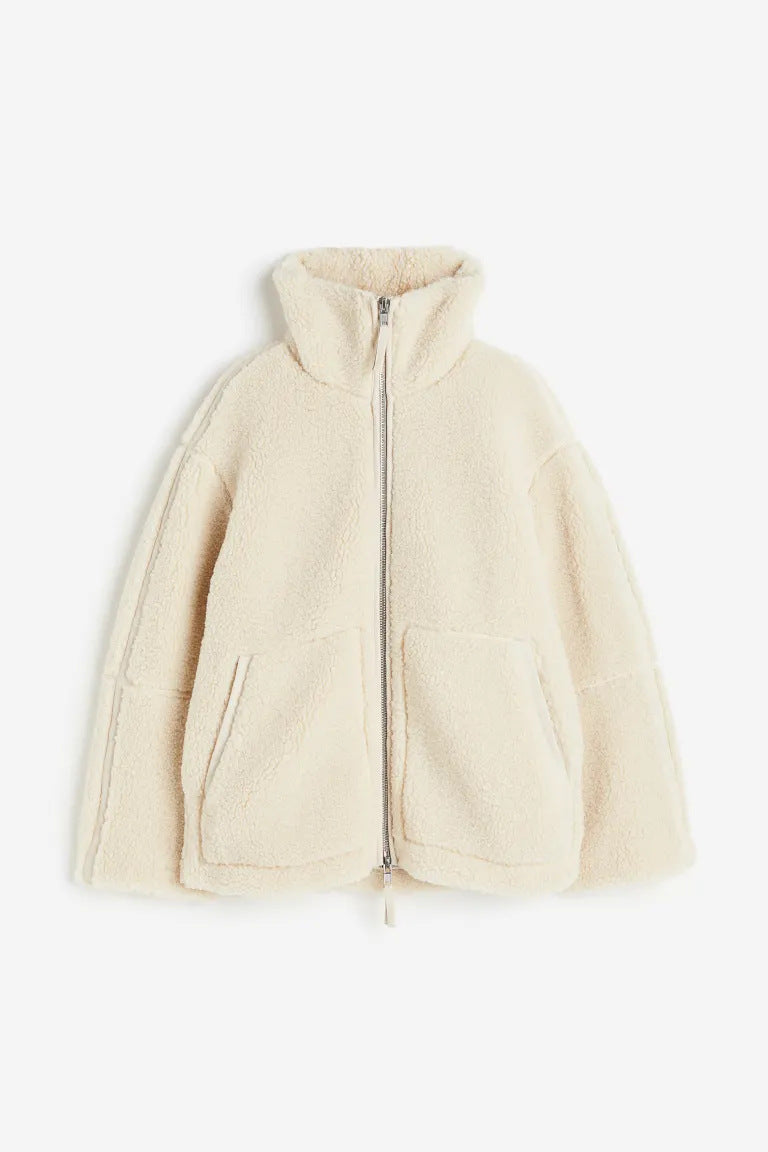 Veste Oversize en Polaire Teddy | Chaude & Élégante | Incontournable Hiver