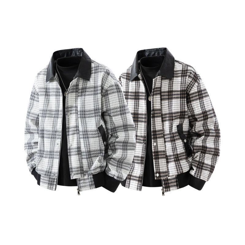 Veste Surchemise à Carreaux