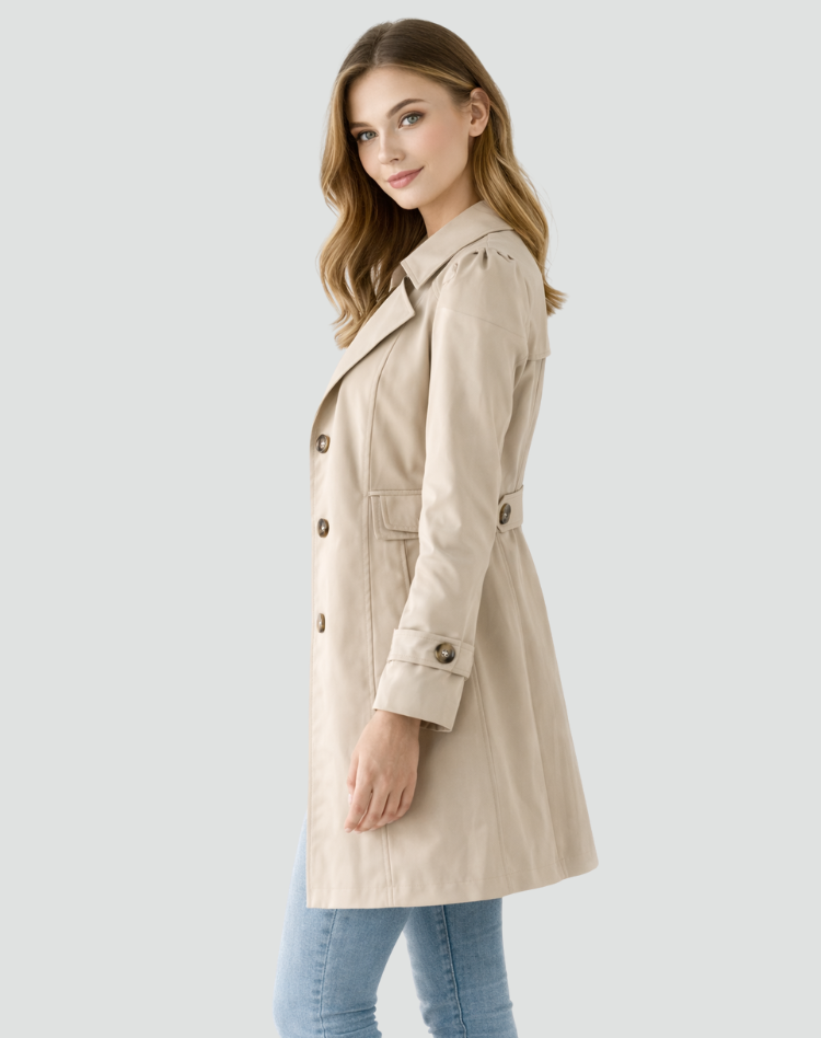 Manteau Classique Coupe Ajustée