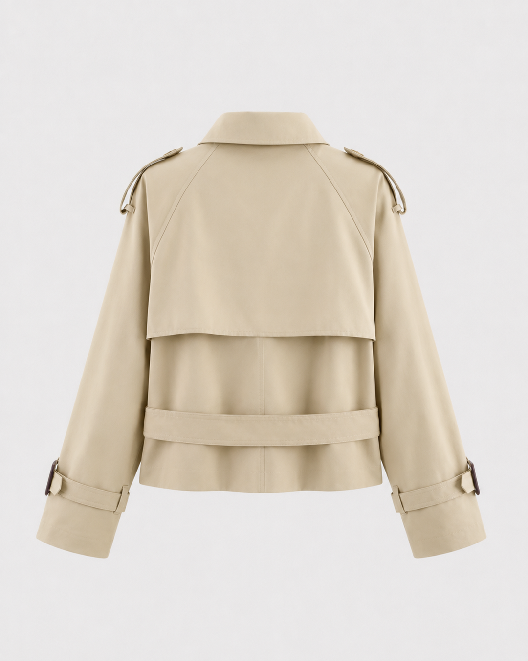 Manteau Court à Double Boutonnage