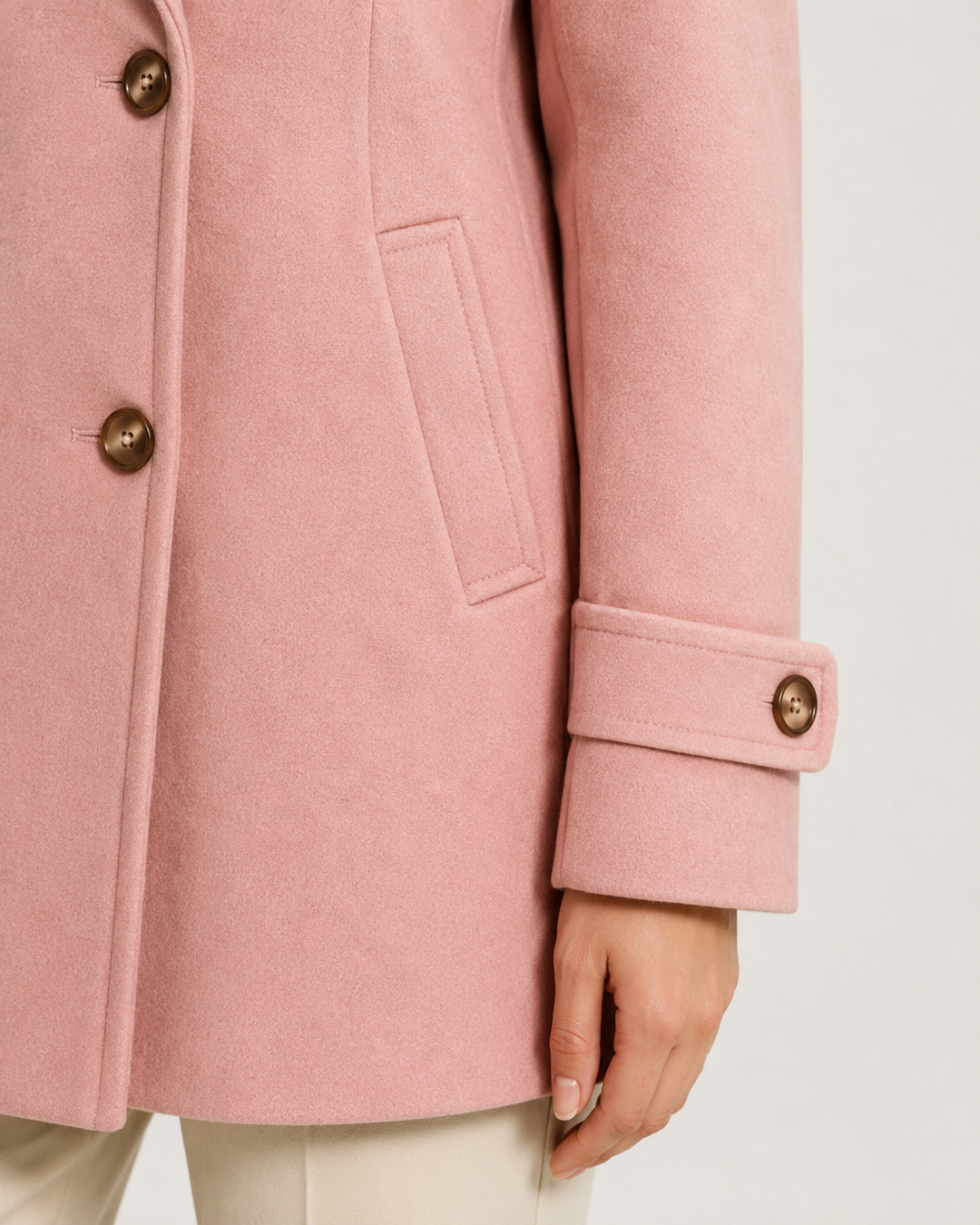 Manteau Court Style Tailleur