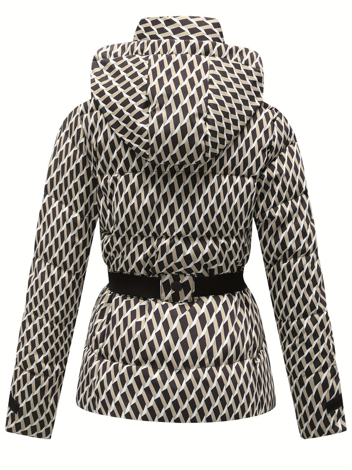 Manteau d'Hiver Ceinturé