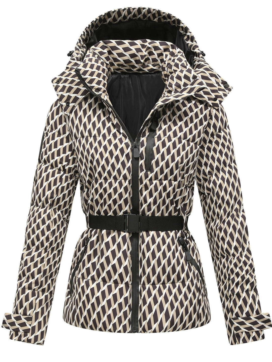 Manteau d'Hiver Ceinturé