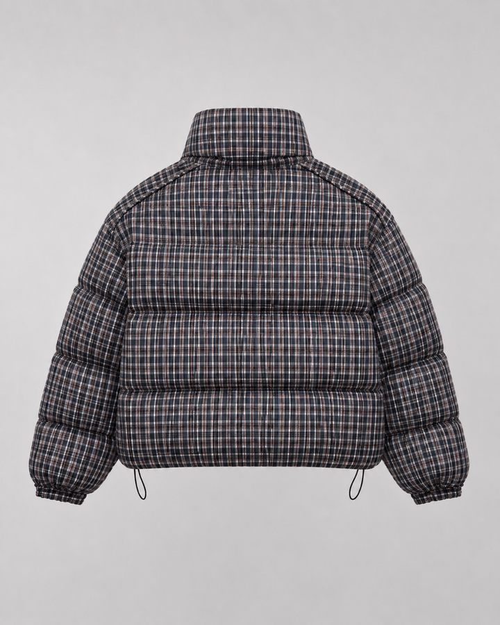 Manteau d'Hiver à Carreaux