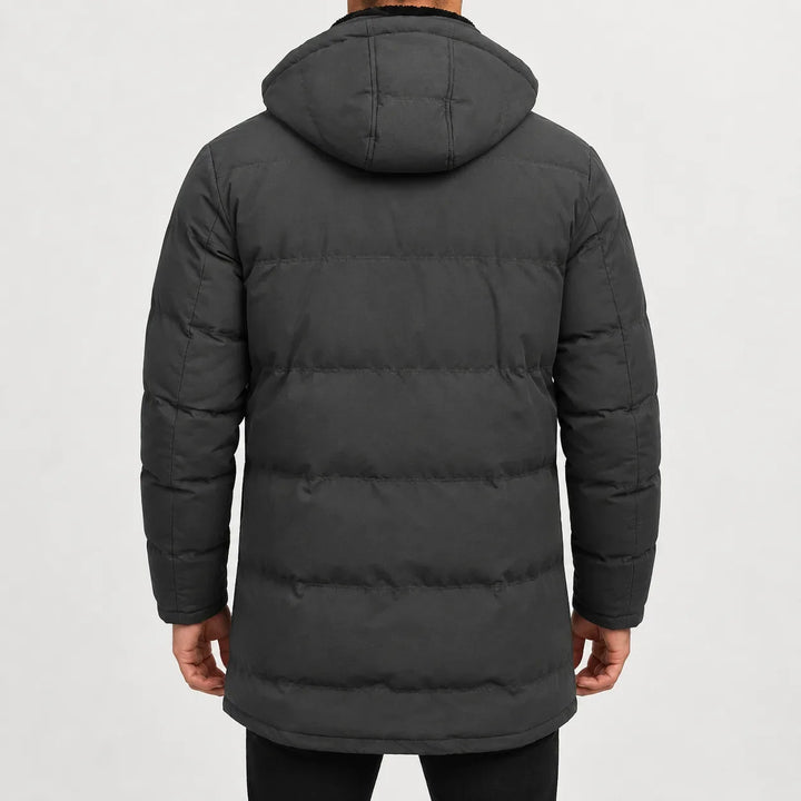 Manteau d'Hiver Homme à Capuche