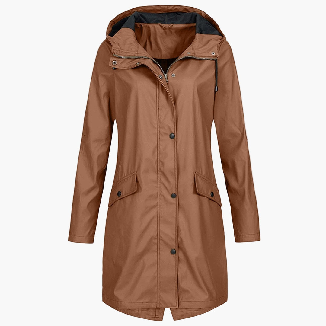 Manteau de Mi-saison à Capuche