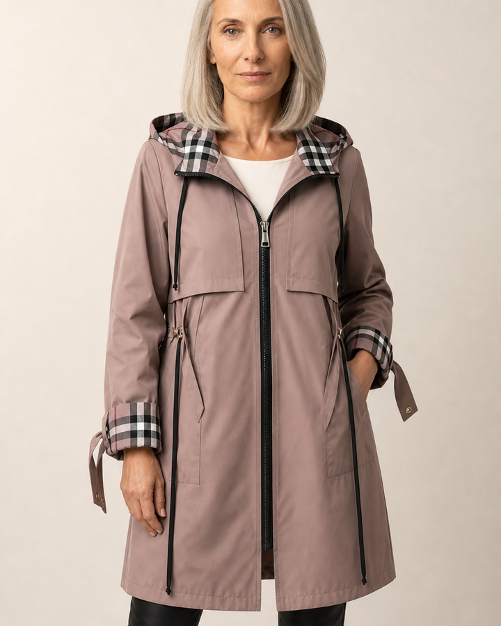 Manteau de mi-saison ajustable