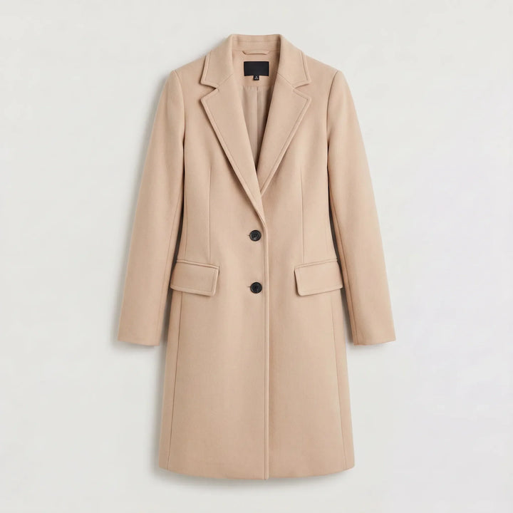 Manteau droit style épuré