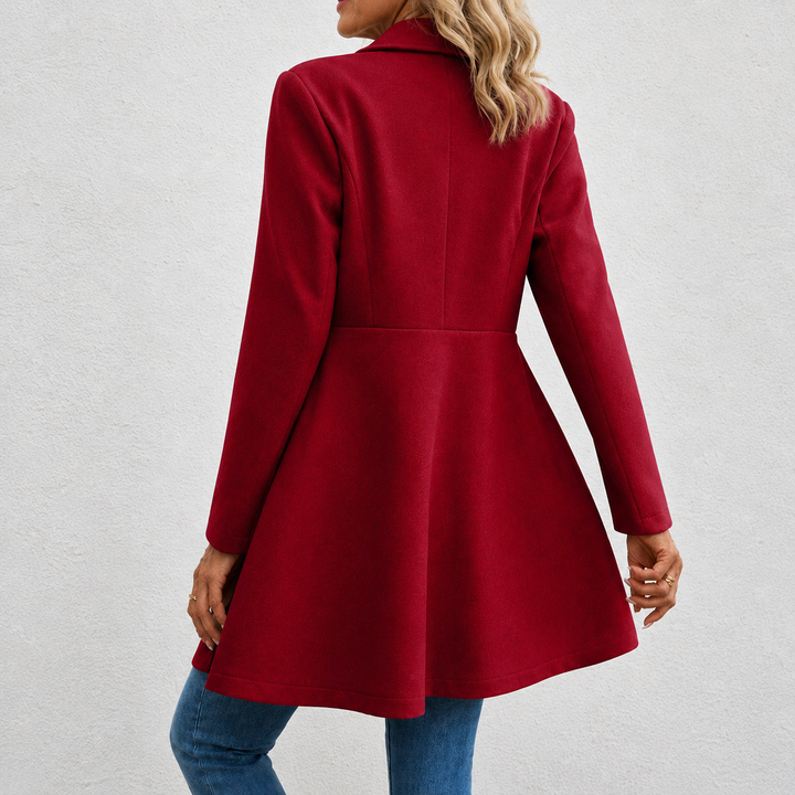 Manteau féminin coupe patineuse