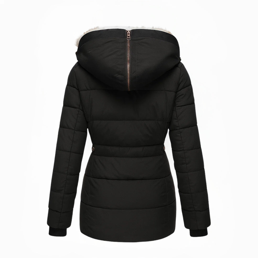 Manteau Hivernal à Coupe Ajustée