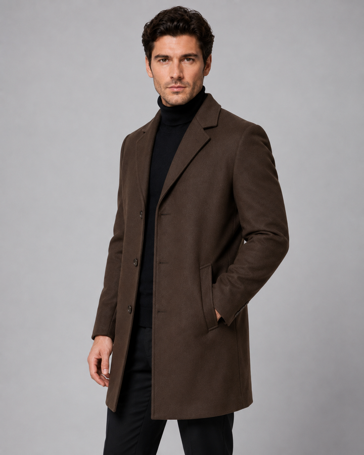 Manteau Homme Coupe Ajustée