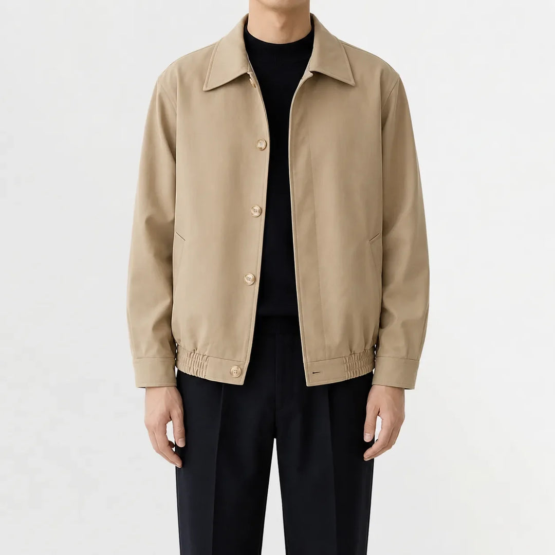 Manteau Homme Court et Léger – Beige