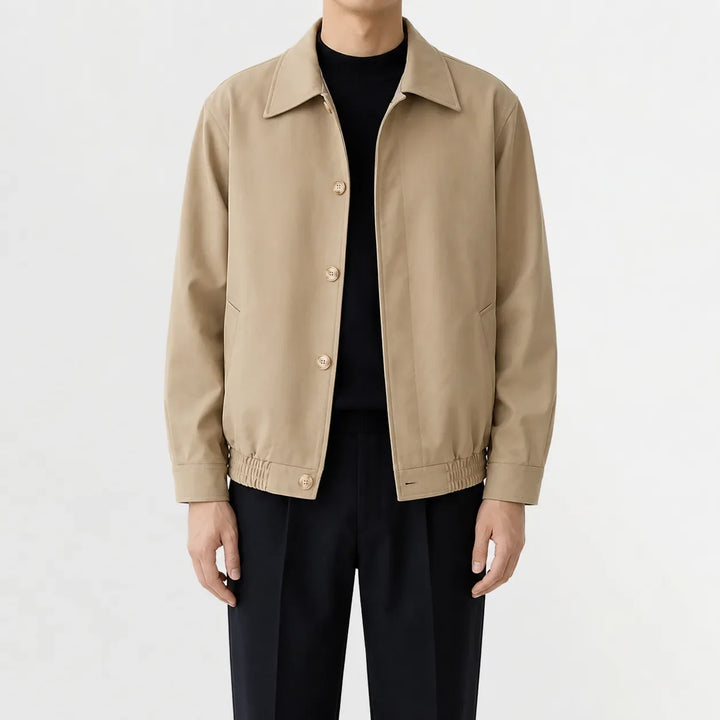 Manteau Homme Court et Léger – Beige