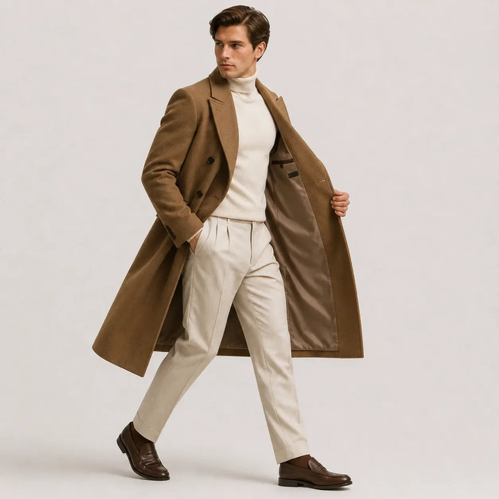 Manteau Homme Croisé Classique