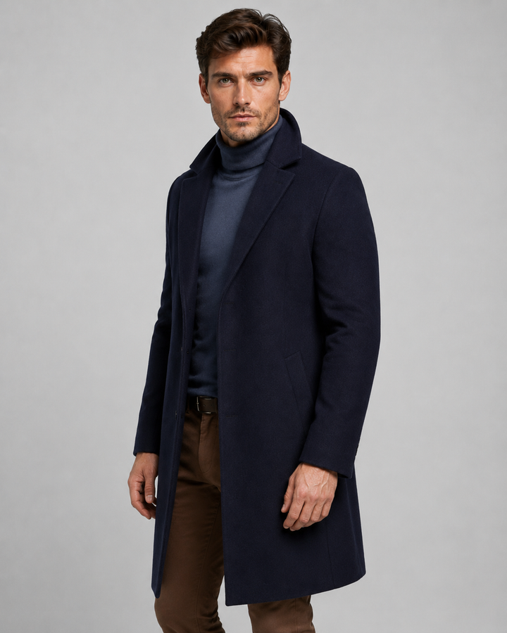 Manteau Homme Droit et Élégant