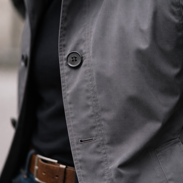 Manteau Homme Droit et Léger