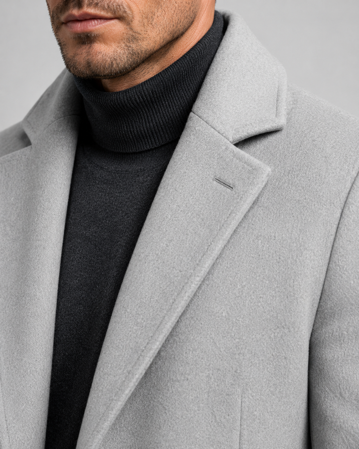 Manteau Homme Droit et Élégant