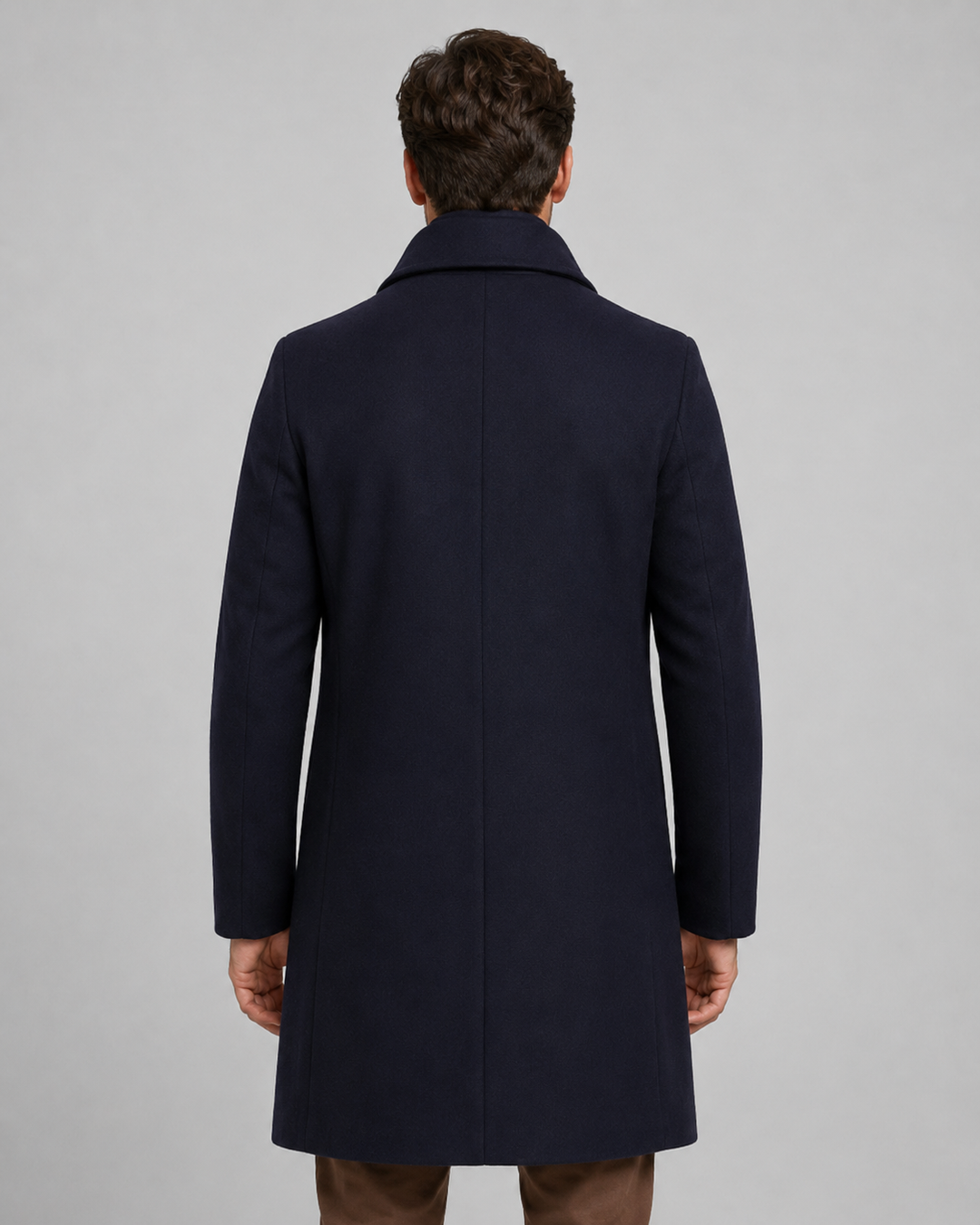 Manteau Homme Droit et Élégant