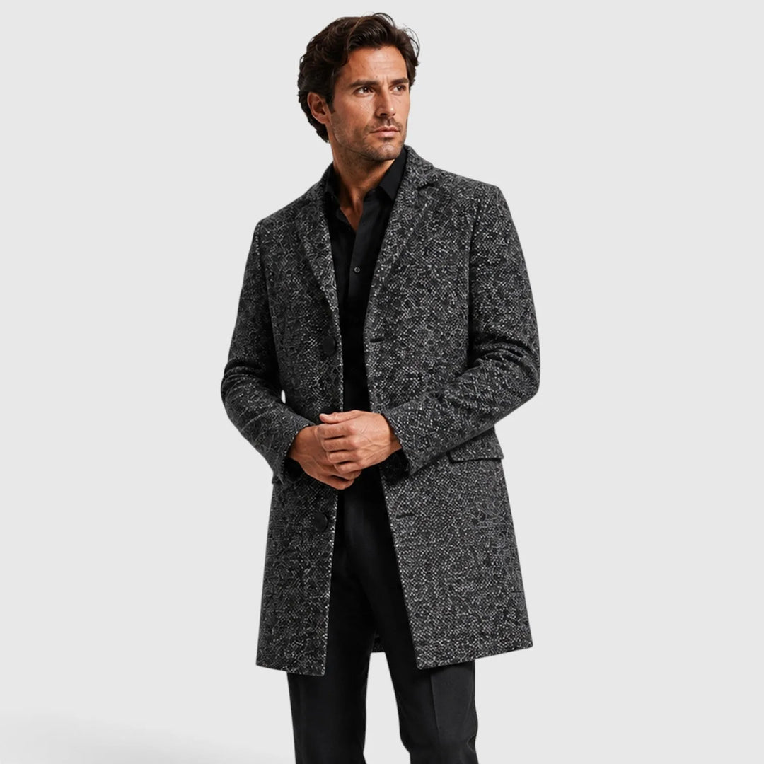 Manteau Homme Élégant Ajusté