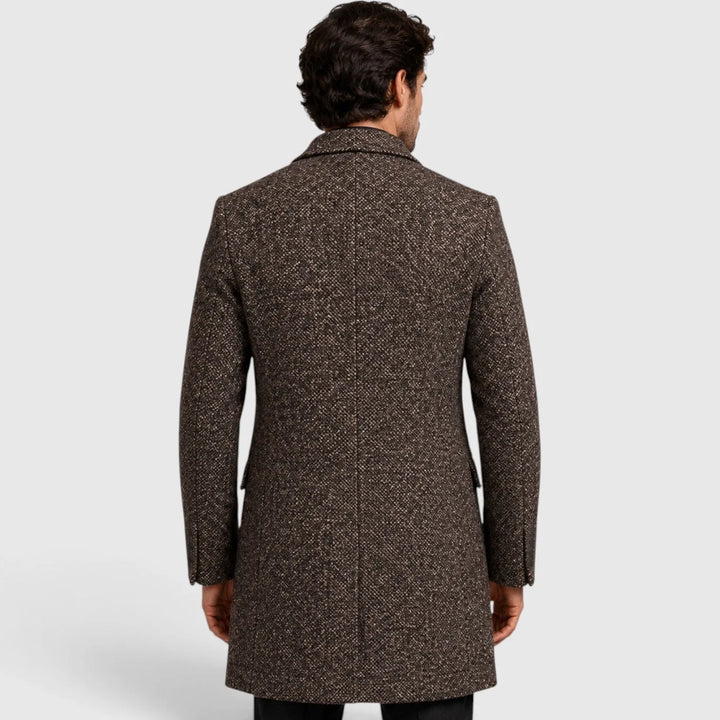 Manteau Homme Élégant Ajusté
