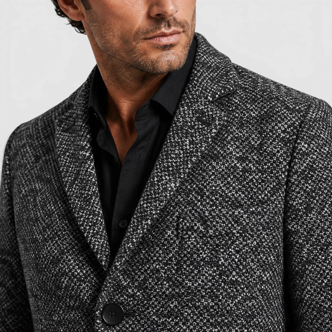 Manteau Homme Élégant Ajusté