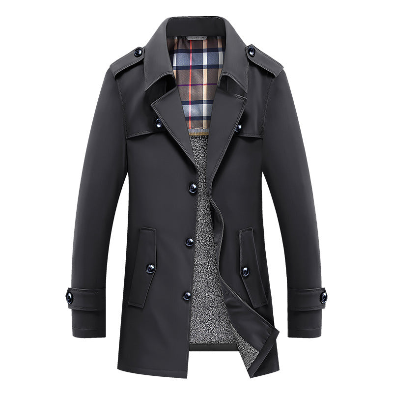 Manteau Homme Mi-long Classique