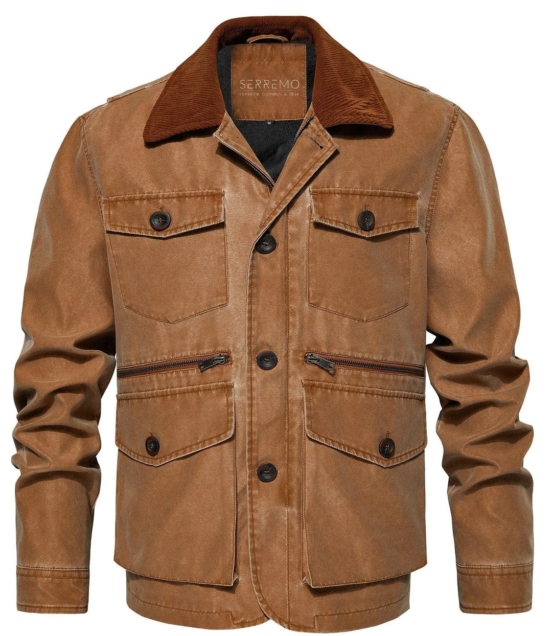 Manteau Homme Style Workwear – Marron