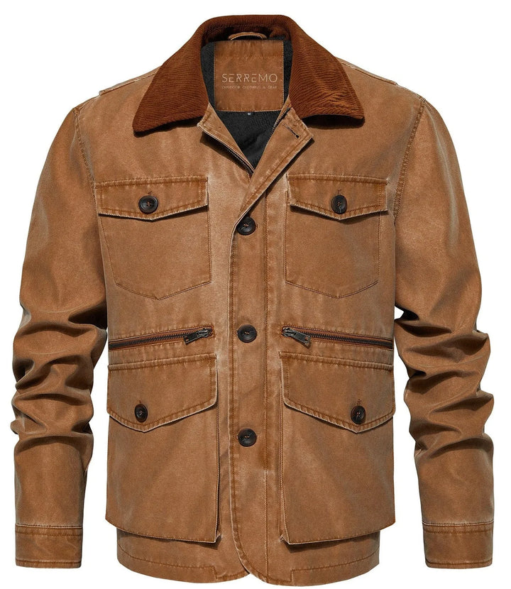 Manteau Homme Style Workwear – Marron