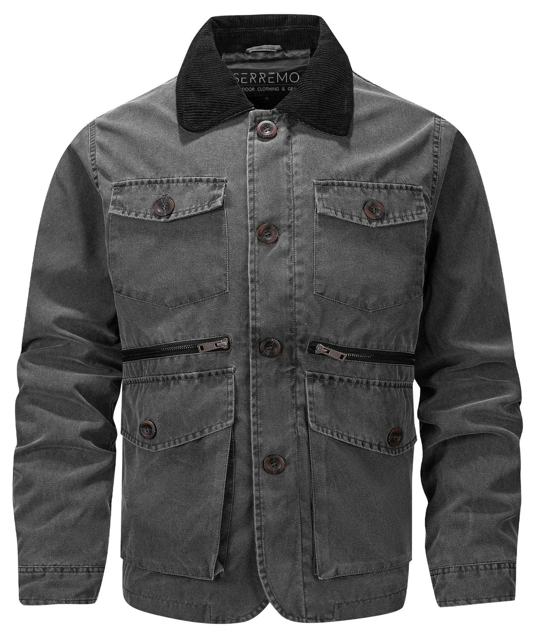 Manteau Homme Style Workwear – Noir