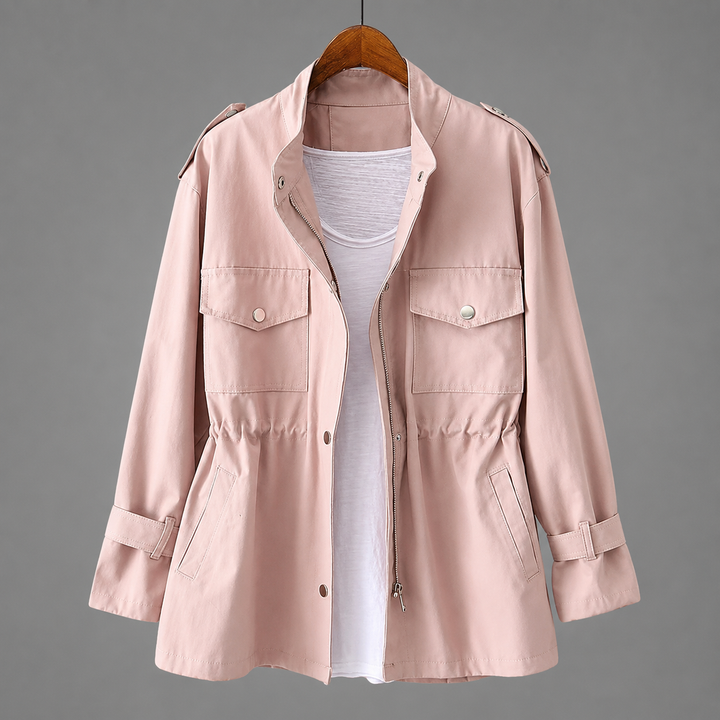 Manteau léger à taille ajustable