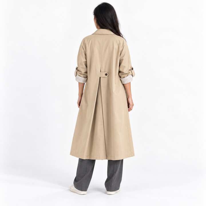 Manteau Long à Coupe Ample