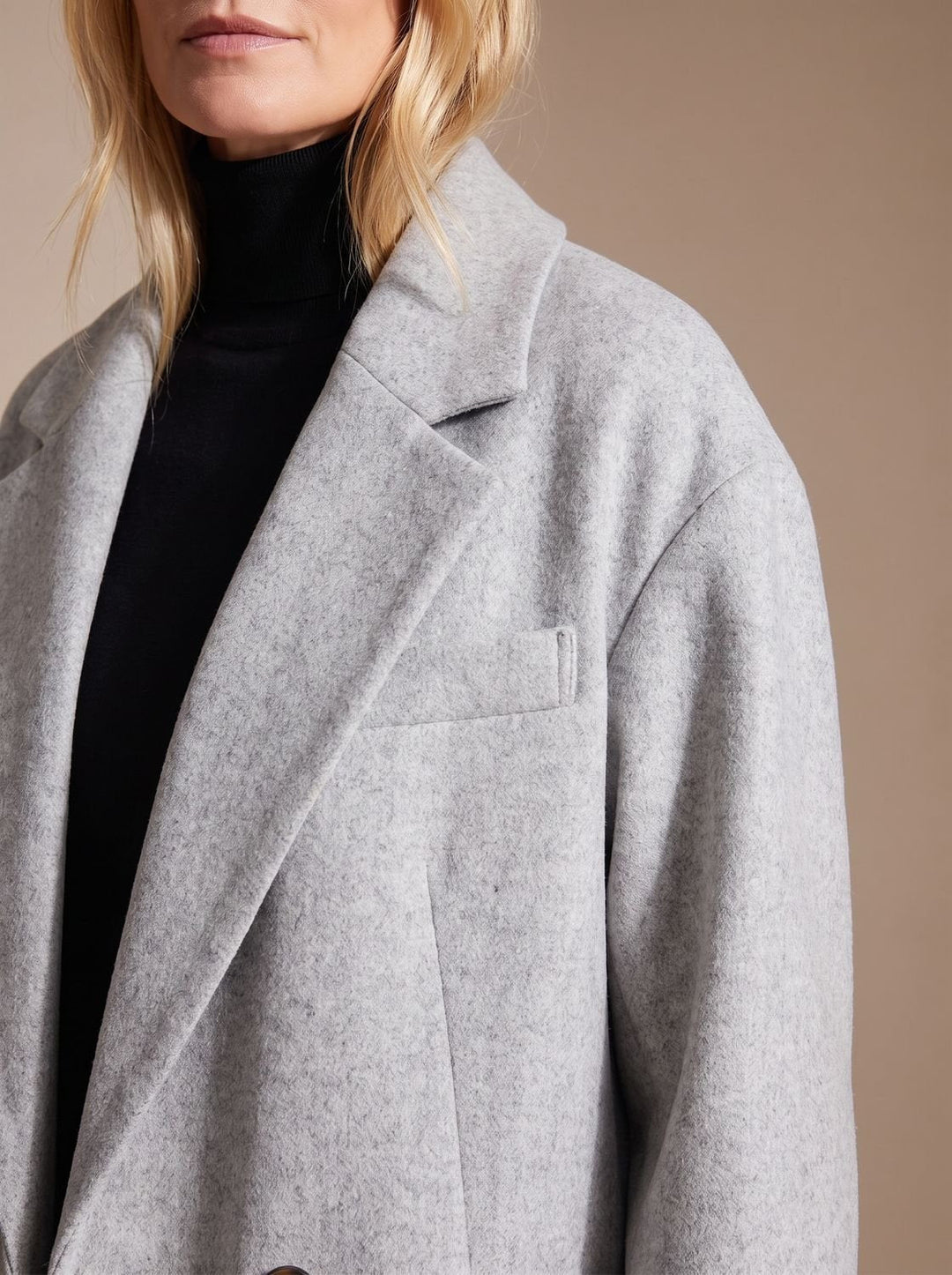 Manteau Long Coupe Tailleur
