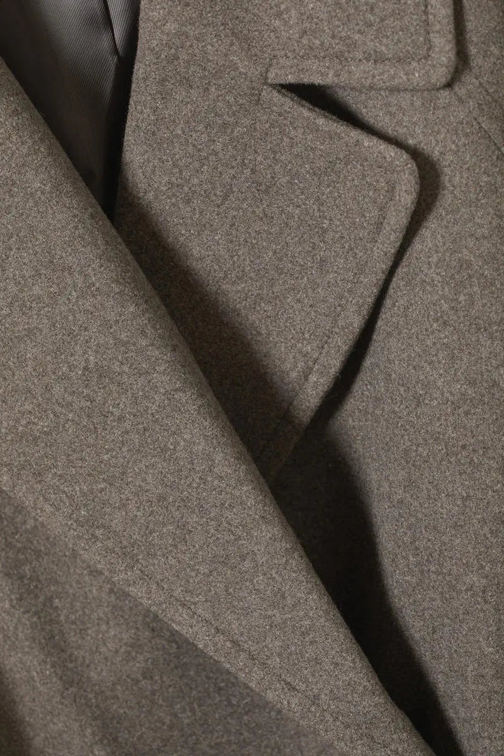 Manteau Long Croisé Ample