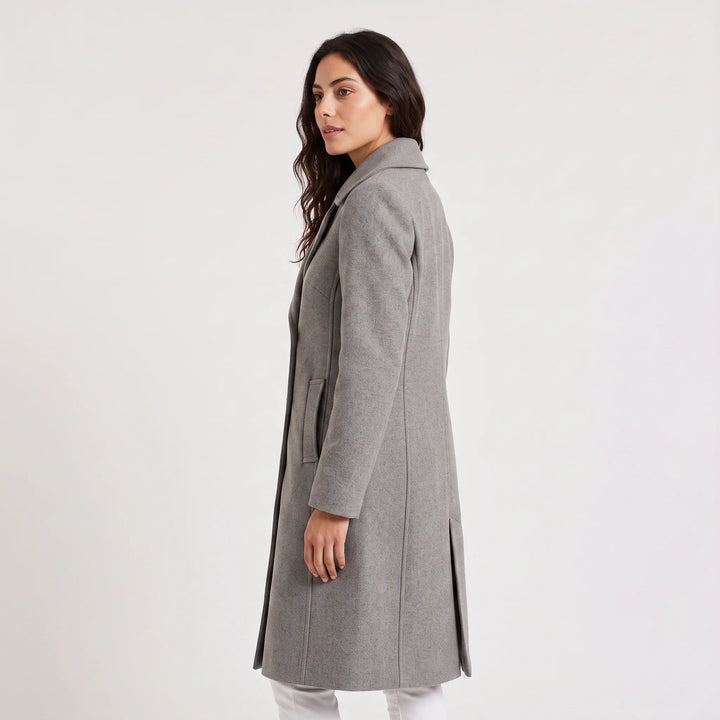 Manteau Long Croisé Élégant