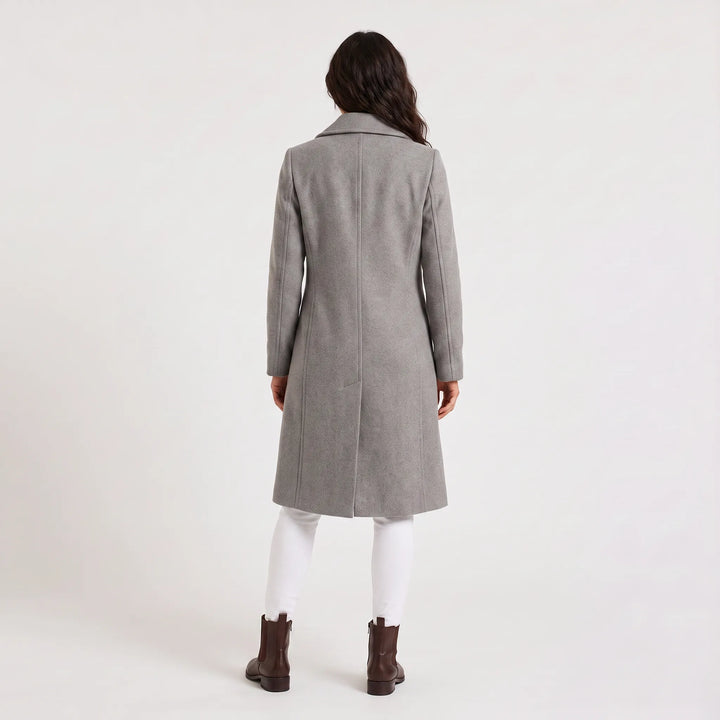Manteau Long Croisé Élégant